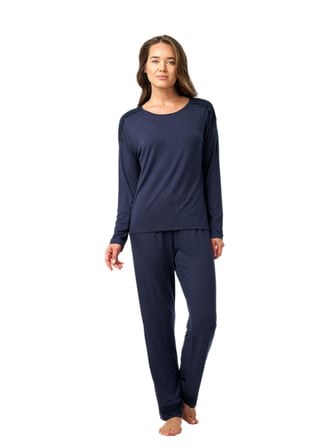 Blackspade Kadın Uzun Kol Pijama Takımı 52206 