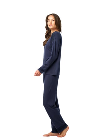 Blackspade Kadın Uzun Kol Pijama Takımı 52206 