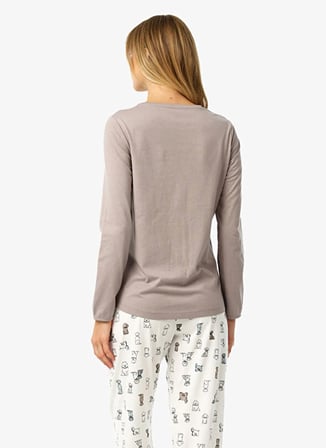 Blackspade Pijama Takımı, S, Vizon