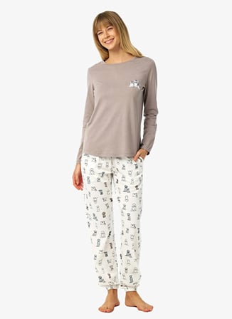 Blackspade Pijama Takımı, S, Vizon