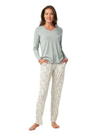 Blackspade Kadın Yeşil Uzun Kol Pijama Takım 52216 