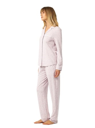 Blackspade Kadın Pembe Uzun Kol Pijama Takımı 52252 