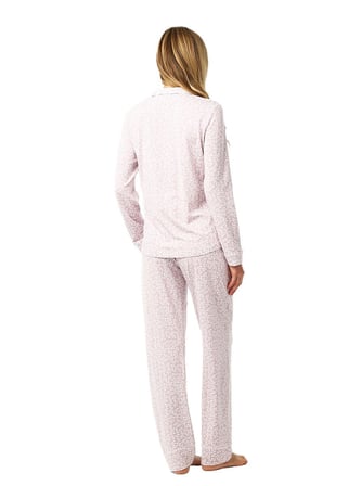 Blackspade Kadın Pembe Uzun Kol Pijama Takımı 52252 