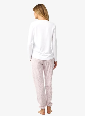 Blackspade Pijama Takımı, S, Beyaz
