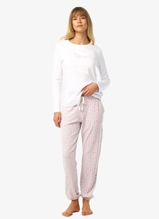 Blackspade Pijama Takımı, S, Beyaz