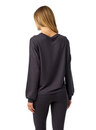 Blackspade Kadın Antrasit Sweatshirt 52241 
