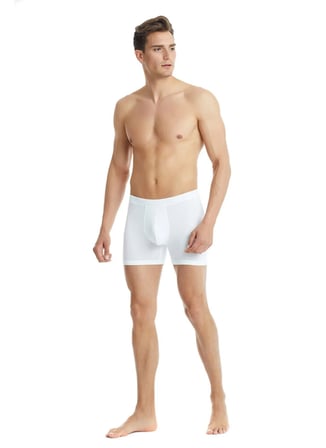 Blackspade Beyaz Erkek Boxer 9313