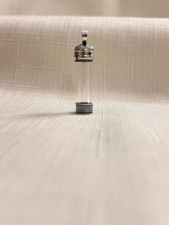 TÜP MODEL CEVŞEN KABI 925 AYAR GÜMÜŞ KOLYE UCU