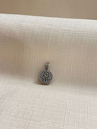 FATMA ANA 925 AYAR GÜMÜŞ CEVŞEN KOLYE UCU