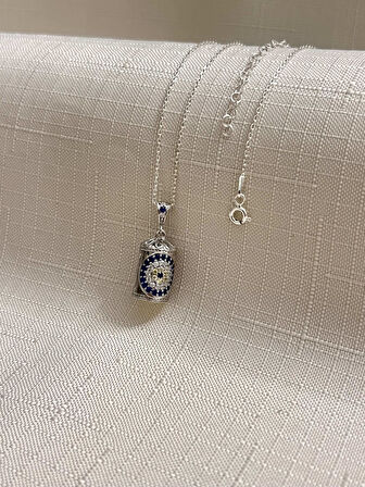 NAZAR CEVŞEN 925 AYAR GÜMÜŞ KOLYE