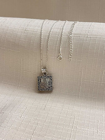 TÜP MODELCEVŞEN 925 AYAR GÜMÜŞ KADIN KOLYE