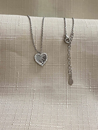 LOVE 925 AYAR GÜMÜŞ KOLYE