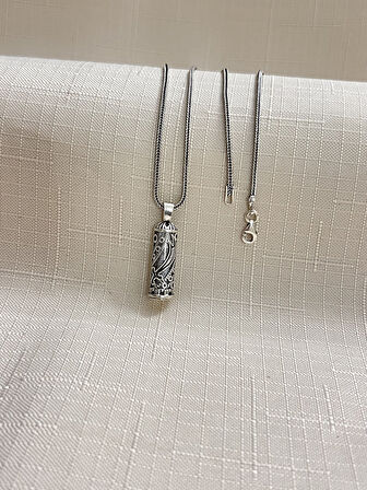 ZÜLFİKAR TİLKİ KUYRUĞU ZİNCİR 925 AYAR GÜMÜŞ KOLYE