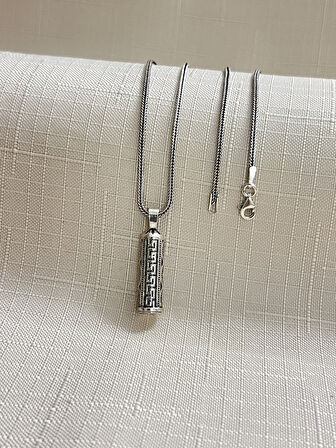 CEVŞEN TİLKİ KUYRUĞU ZİNCİR 925 AYAR GÜMÜŞ KOLYE