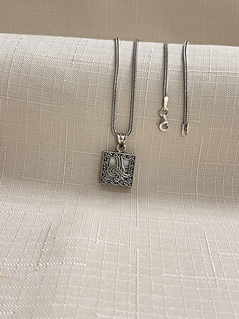 CEVŞEN TİLKİ KUYRUĞU ZİNCİR 925 AYAR GÜMÜŞ KOLYE