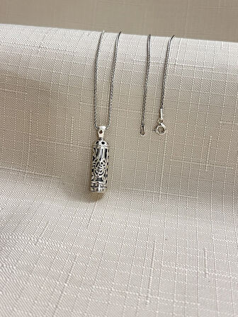 OSMANLI TUĞRASI CEVŞEN 925 AYAR GÜMÜŞ KOLYE