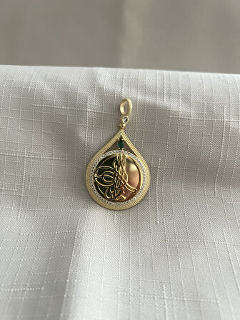 TUĞRA DAMLA MODEL 925 AYAR GÜMÜŞ KOLYE UCU