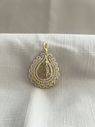 TUĞRA 925 AYAR GÜMÜŞ KOLYE UCU