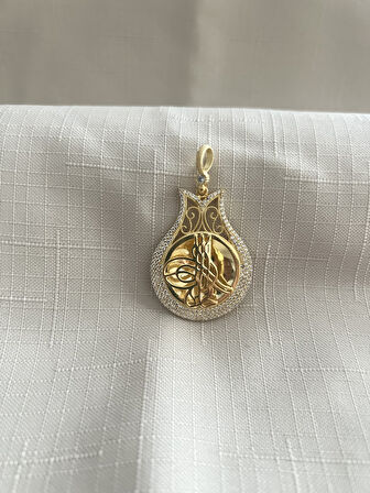 TUĞRA 925 AYAR GÜMÜŞ KOLYE UCU