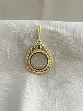 TUĞRA 925 AYAR GÜMÜŞ KOLYE UCU