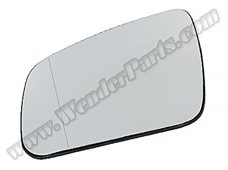 Mercedes Dis Dikiz Ayna Camı Sol (isitmalı, Asferik) C-Class W204 07>10 - Wenderparts Ma2048100921