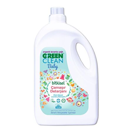 Green Clean Baby Bitkisel Çamaşır Deterjanı 2750Ml