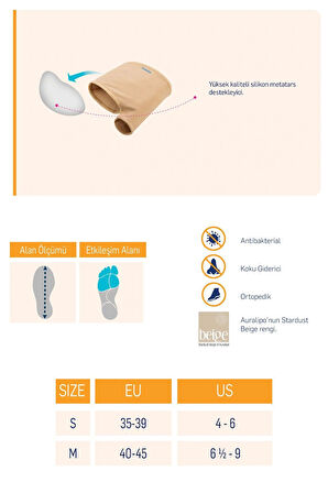 METATARSAL PED 816 S BEDEN