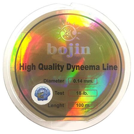 DFT Bojin Dyneema İp Misina 100 m - 0.14 mm Yeşil