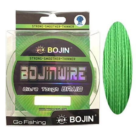 DFT Bojin 4X Braid İp Misina 0.50mm - 400m  Yeşil