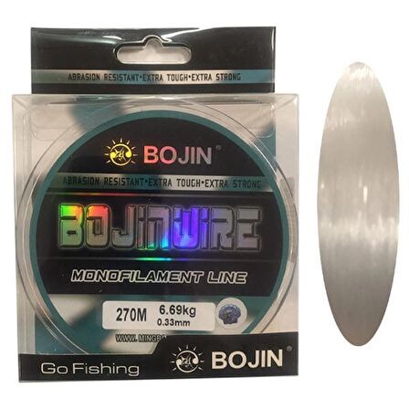 DFT BOJIN Uv Coated Mono Spool Lıne 0.33 mm 270 m