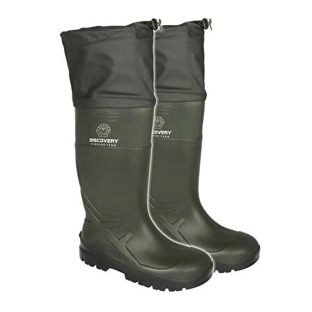 DFT Hunter Green Boots Yeşil Çizme No: 40