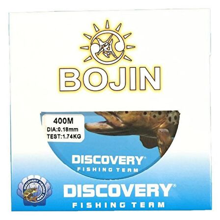 DFT Bojin  Alabalık Misinası 0.18 mm 400 m Şeffaf