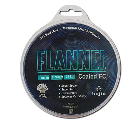 DFT Bojin Flannel Fluorocarbon100 m 0.70 mm Misina