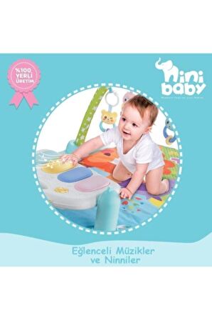 Nini Baby Piyanolu Büyük Oyun Halısı