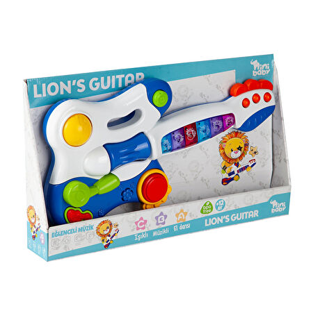 Nini baby Gitar Lion Işıklı Sesli Müzikli Eğitici