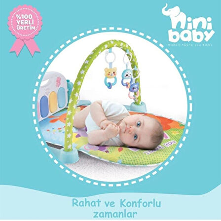 Nini Baby Piyanolu Oyun Halısı