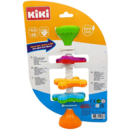 Kiki Eğitici Erken Gelişim Dönen Çarklar AE-2401