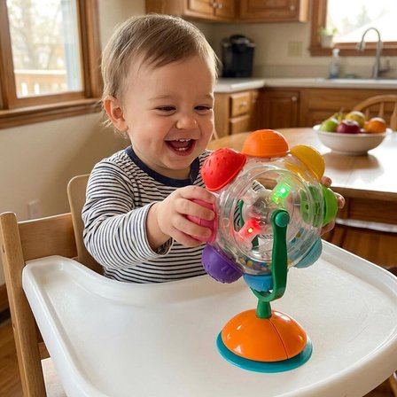 AE-2702 YENİ MAMA SANDALYESİ OYUNCAĞI IŞIKLI