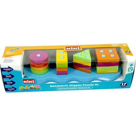 Geometrik Şekiller Puzzle - XL Bulmaca 