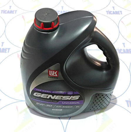 LUKOIL Genesis 5w-30 Universal Tam Sentetik Motor Yağı - 5 Litre