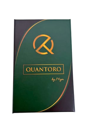 Quantoro Kırmızı Dahili Delicili Düz Puro Makası Kesici - TRZ2008