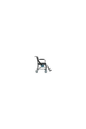 GOLFİ Tekerlekli Iskemle B-125 Katlanır Tuvaletli Banyo Sandalyesi