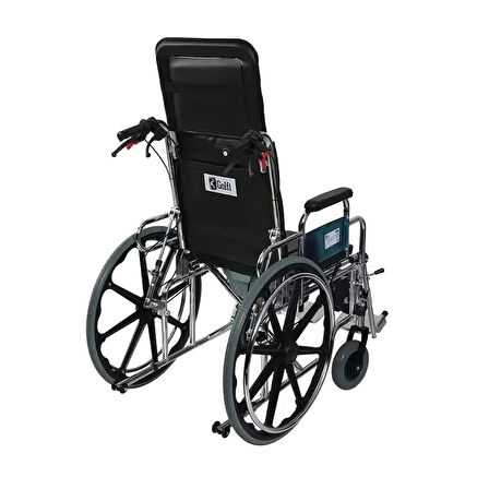 Golfi Çok Fonksiyonlu Tekerlekli Sandalye | Katlanabilir Banyo Uyumlu Dayanıklı Yapı G124