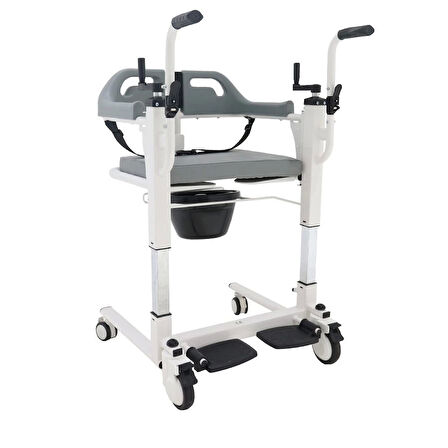 Golfi Klozetli Tekerlekli Sandalye | Geniş Oturma Alanı ve Yüksek Taşıma Kapasitesi G550