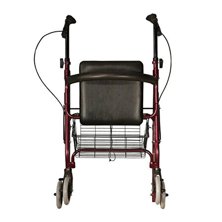 Alüminyum Katlanabilir Rollatör Yürüteç 130 Kg Taşıma Kapasiteli | Lüx 1. Sınıf | 2 Yıl Garanti