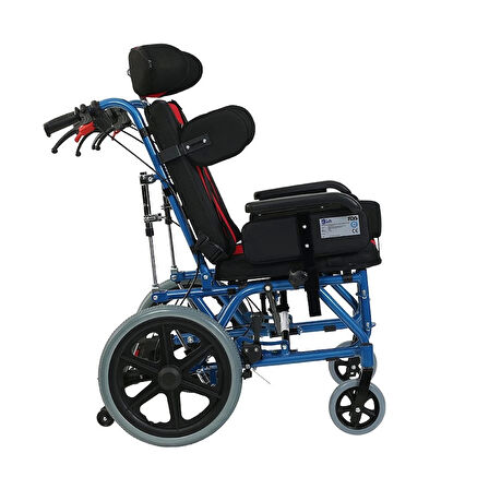 Golfi Pediatrik Tekerlekli Sandalye | Hafif Alüminyum Gövde ve Ergonomik Tasarım G458C