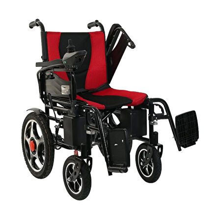 Jetty Katlanır Akülü Tekerlekli Sandalye | Kompakt Yapı ve Yüksek Taşıma Kapasitesi JT-099