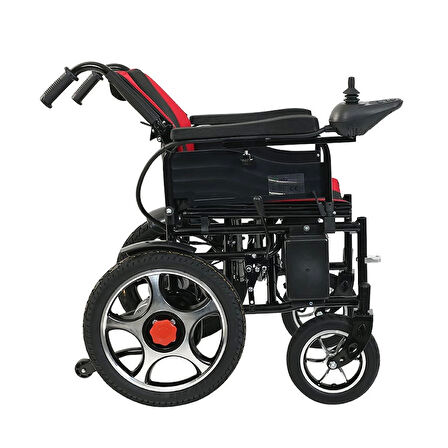 Jetty Katlanır Akülü Tekerlekli Sandalye | Kompakt Yapı ve Yüksek Taşıma Kapasitesi JT-099