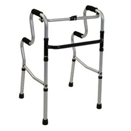 Loco Alüminyum Kademeli Yürüteç | Ergonomik, Katlanabilir ve Dayanıklı Tasarımıyla Güvenli PR-448