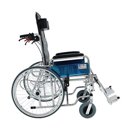 Golfi Çok Fonksiyonlu Tekerlekli Sandalye | Geniş Ayarlanabilir Sırtlık, Yatabilir Koltuk, Katlanabilir Yapı G124E